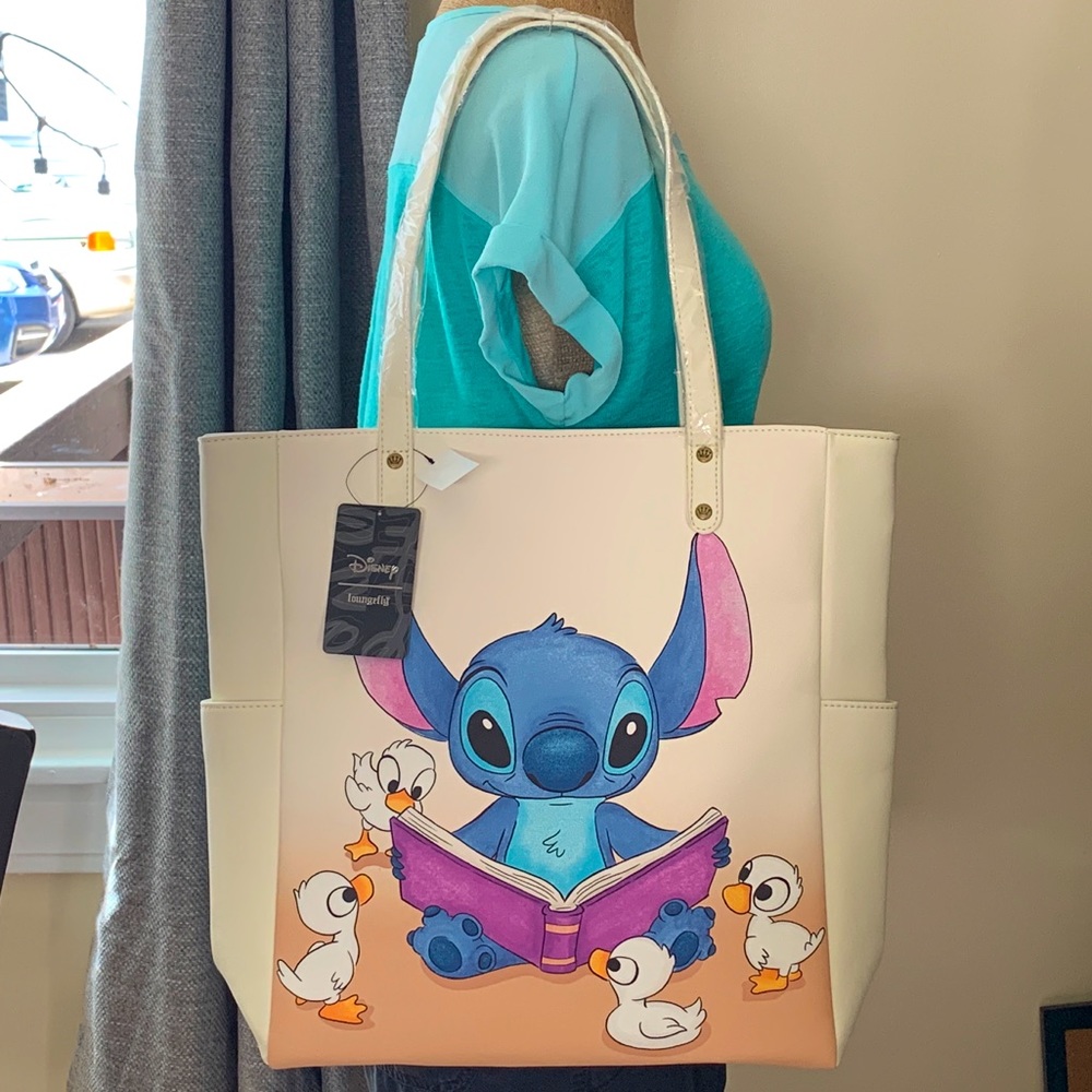 Loungefly Disney Lilo and Stitch Tote Shoulder Bag